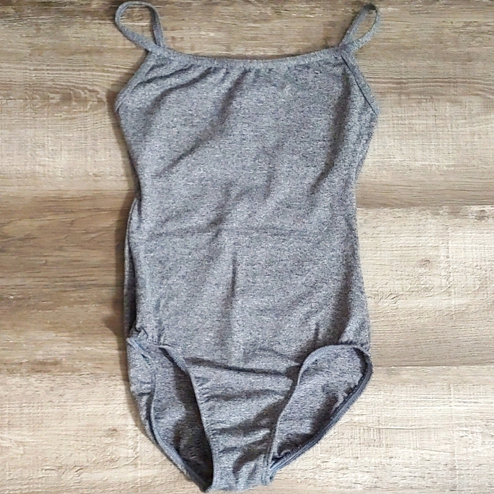 Grey small adult leotard